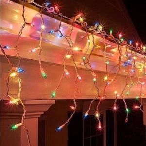 Icicle light multi color